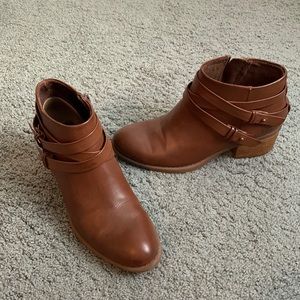 B.o.c. Camel Brown Booties 7M